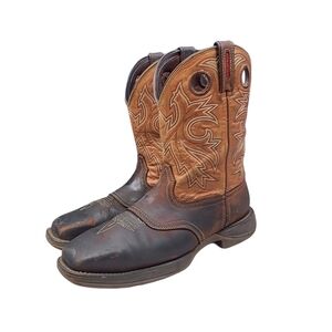 Rebel by Durango Men's Waterproof Steel Toe Western Work BootsDB019 Size 12 M